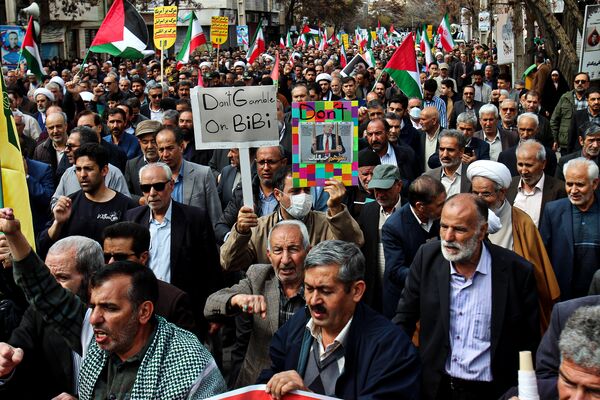 راهپیمایی روز قدس در زنجان 