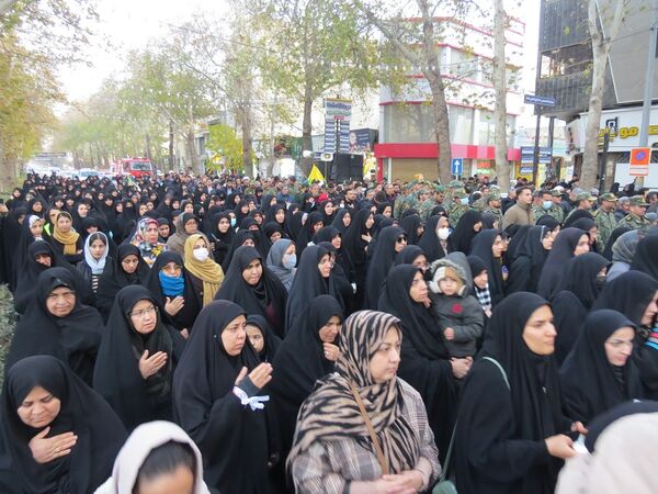 استقبال از شهدای گمنام در شهرستان بجنورد 