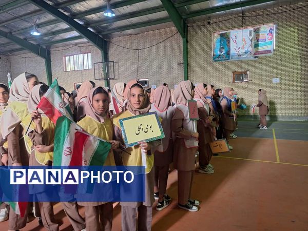 جشن پویایی و نشاط در مدرسه فاطمیه حاجی‌آباد