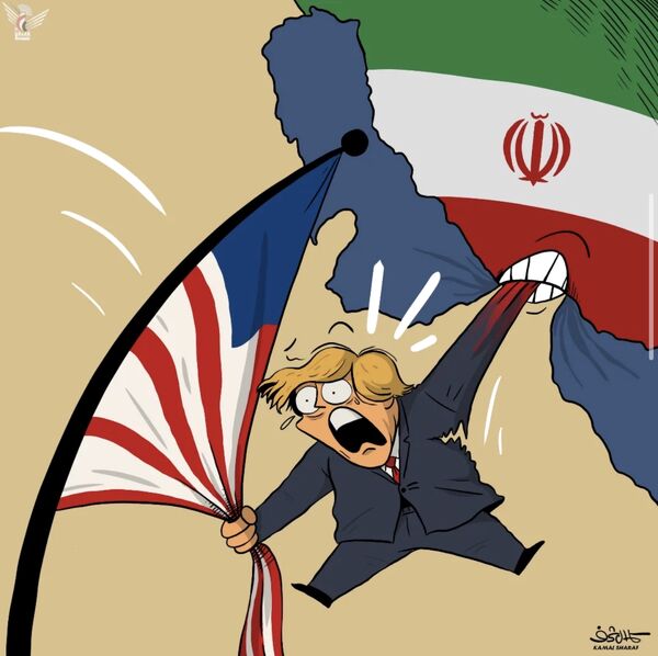 اقتدار ایران در قاب کاریکاتورهای کمال شریف