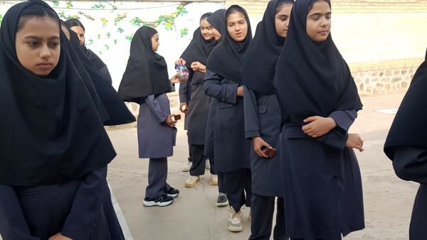 آیین بازگشایی مدارس در مدرسه گلشاد روستای کاهه
