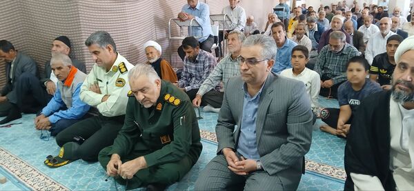 نماز عبادی سیاسی جمعه در شهرستان خلیل آباد 
