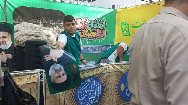 تهران در لباس سبز تولد امام رضا (ع) 