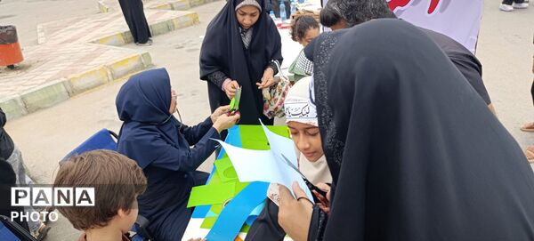 کانون پرورش فکری کودکان و نوجوانان بندرعباس در سوگ رهبر شهید