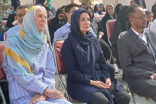 آیین افتتاحیه مدرسه 6 کلاسه روستای حسین آباد دفتری شهرستان ورامین