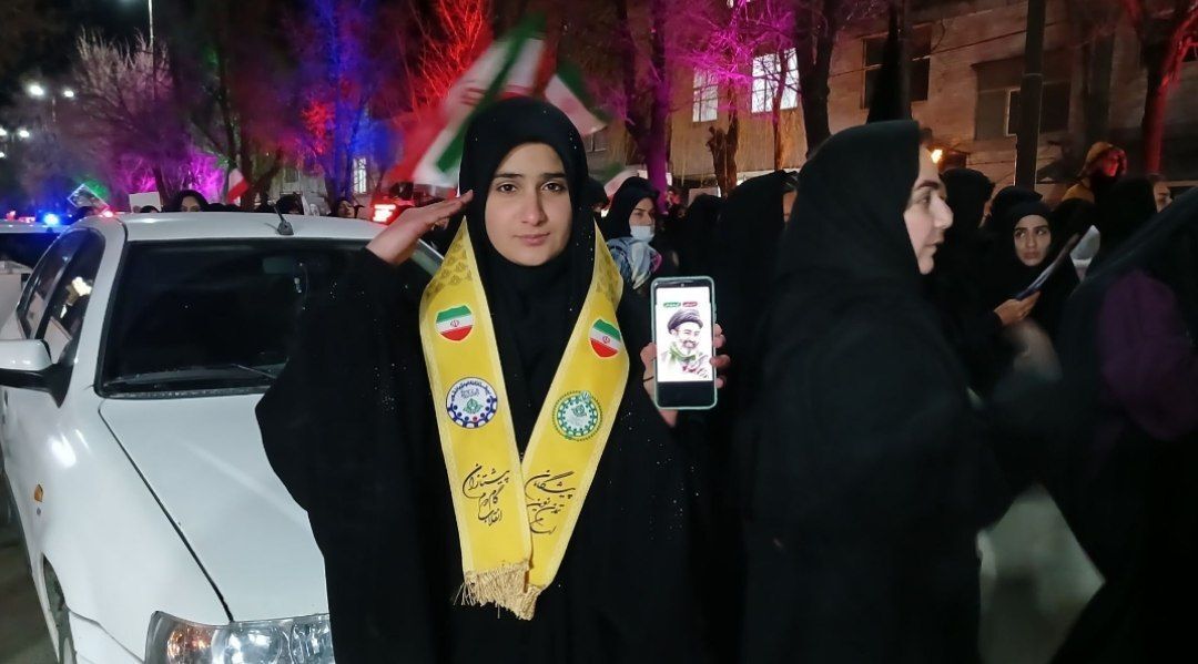حضور پرشکوه پیشتازان فارسان در راهپیمایی 