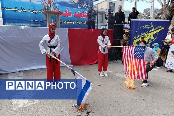 حضور پرشور مردم بیجار در راهپیمایی روز قدس و آخرین نمازجمعه ماه رمضان