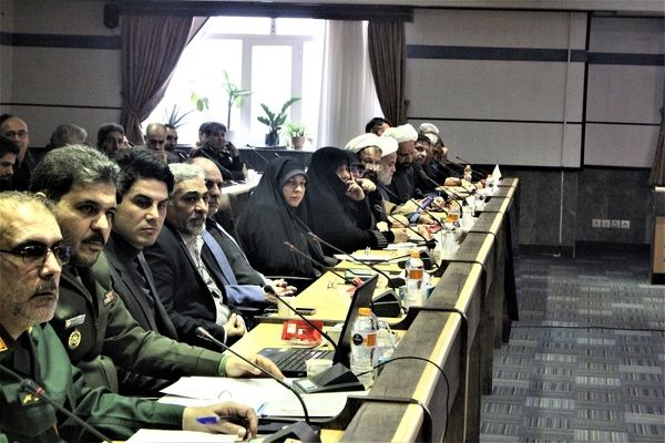 نشست شورای هماهنگی آیین وداع و خاکسپاری شهدای گمنام در قم