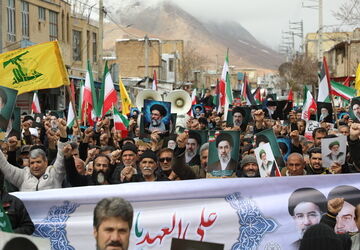 راهپیمایی روز قدس در شهرستان بن