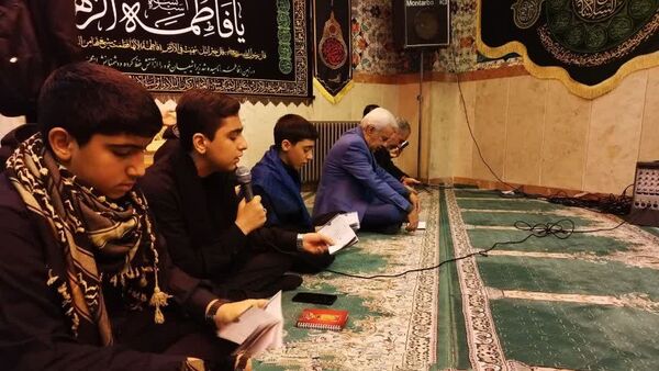 آخرین جلسه هفتگی، هیات الشهدای دبیرستان شهدای مدافع حرم منطقه ۱۰