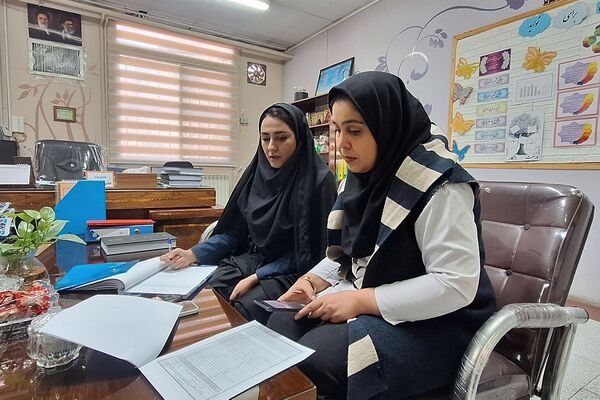 بازدید سرگروه سلامت اداره کل آموزش و پرورش شهرستانهای استان تهران از مدارس ناحیه دو شهرری 