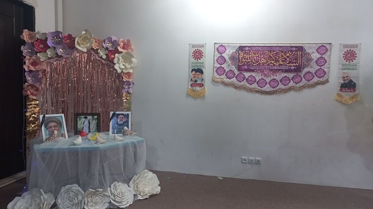 آیین احیای شب نیمه شعبان با حضور دختران نوجوان در مجتمع نور قم

