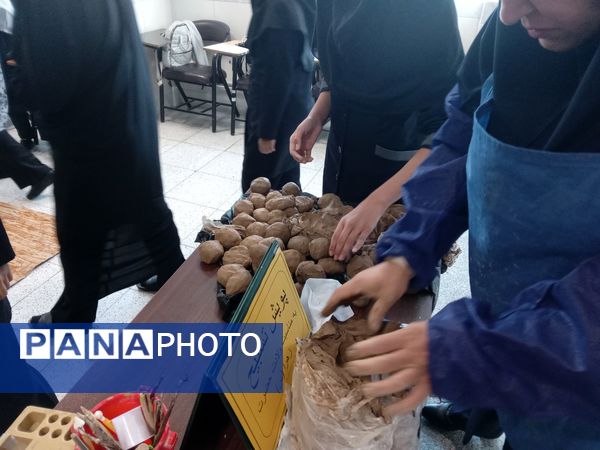 پویش تسبیح در دبیرستان فرهنگ کاشمر