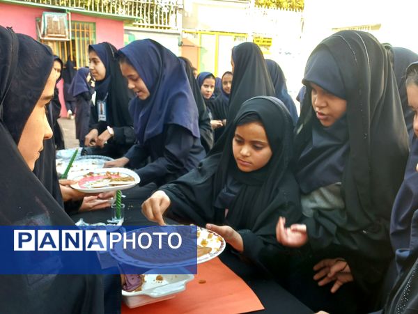 مراسم عزاداری ایام فاطمیه در مدرسه شهید جواهری ۲