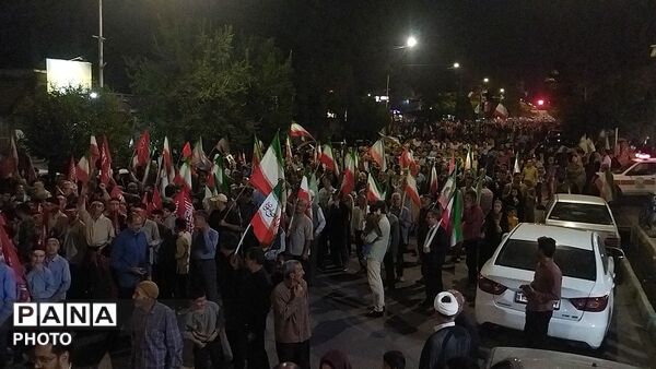 جانفدایان ایران در خیابان امام خمینی نیشابور-۲