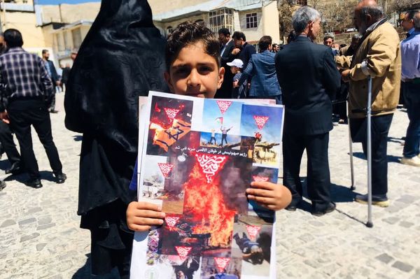 حضور پرشور مردم سپیدان در راهپیمایی روز قدس