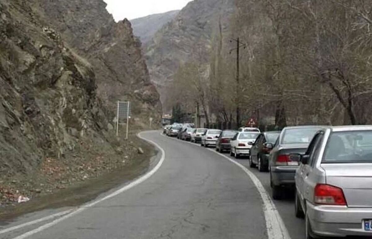 جاده چالوس از ساعت ۱۵ یک‌طرفه می‌شود