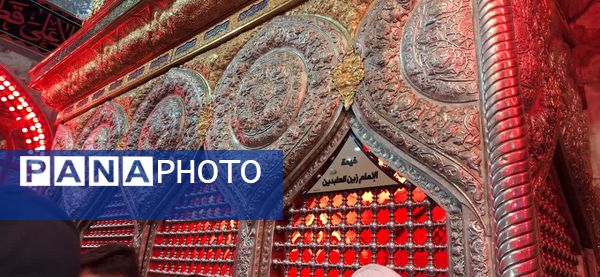 حضور کاروان زائر اولی‌های قم در کربلا