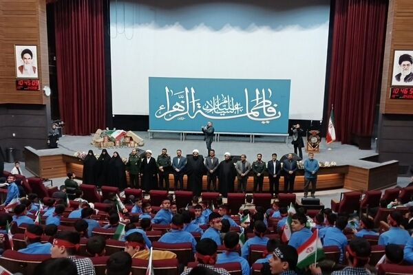 گرامیداشت هفته بسیج و جشنواره مالک اشتر در باغ ملی شهرستان قدس