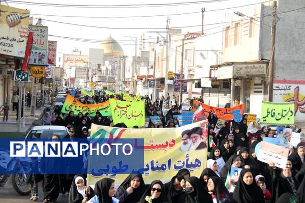 تجدید بیعت مردم بهبهان با انقلاب اسلامی در حماسه ۹ دی