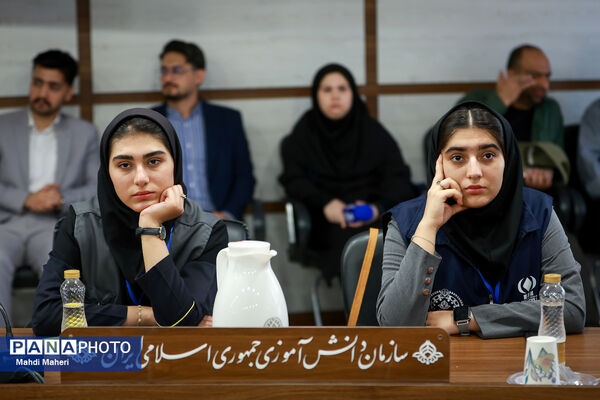 حضور وزیر آموزش و پرورش در خبرگزاری پانا به‌مناسبت روز خبرنگار