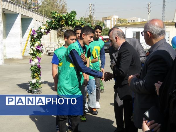 گرامیداشت روز عصای سفیدو هفته پارالمپیک در مدرسه استثنایی «پویا» کرج