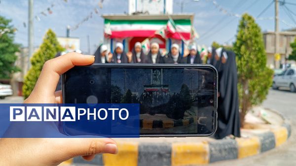 اجرای سرودهای پاتوقی به مناسبت عید غدیر خم در شهرستان مارگون