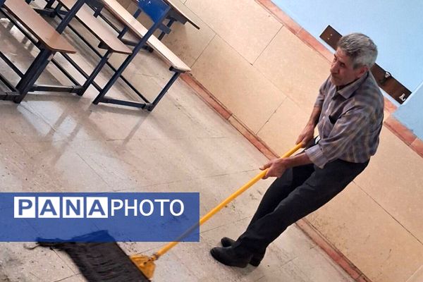 زیباسازی مدارس ملارد به منظور استقبال از دانش‌آموزان با محیطی شاد و تجهیزات نو 