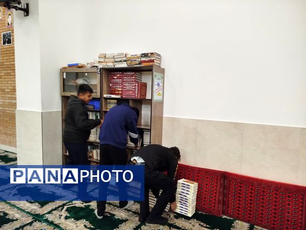 غبار روبی مسجد خاتم النبیین بیرجند به مناسبت فرا رسیدن ماه رمضان 