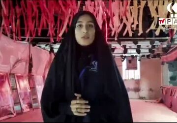 شور حسینی در دل بانوج؛ مراسم عزاداری ماه محرم با حضور گسترده اهالی روستا