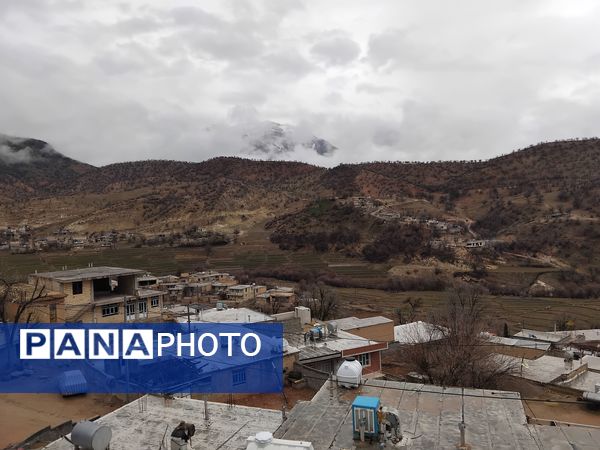 چشم‌انداز میانکوه در باران