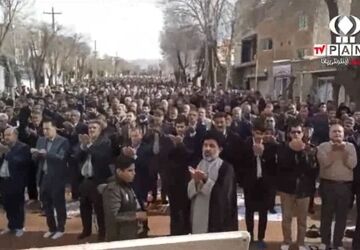 برگزاری نماز عید فطر در شهرستان چادگان
