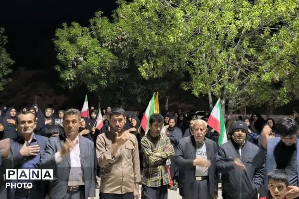 حضور حماسی مردم شهر قلعه رئیسی در گلزار مطهر شهدای گمنام 