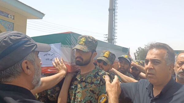 تشییع پیکر مطهر سرباز سرافراز وطن، شهید رامین شاه آبادی 