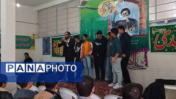 برگزاری جشن روز جوان و آغاز دهه فجر در دبیرستان شاهد ابوذر غفاری نیشابور 