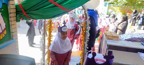 جشن شکوفه‌های سال تحصیلی جدید در شهرستان سملقان
