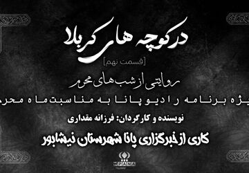 در کوچه های کربلا