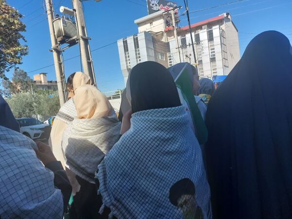 حماسه حضور نوجوانان کردکوی در روز دانش‌آموز