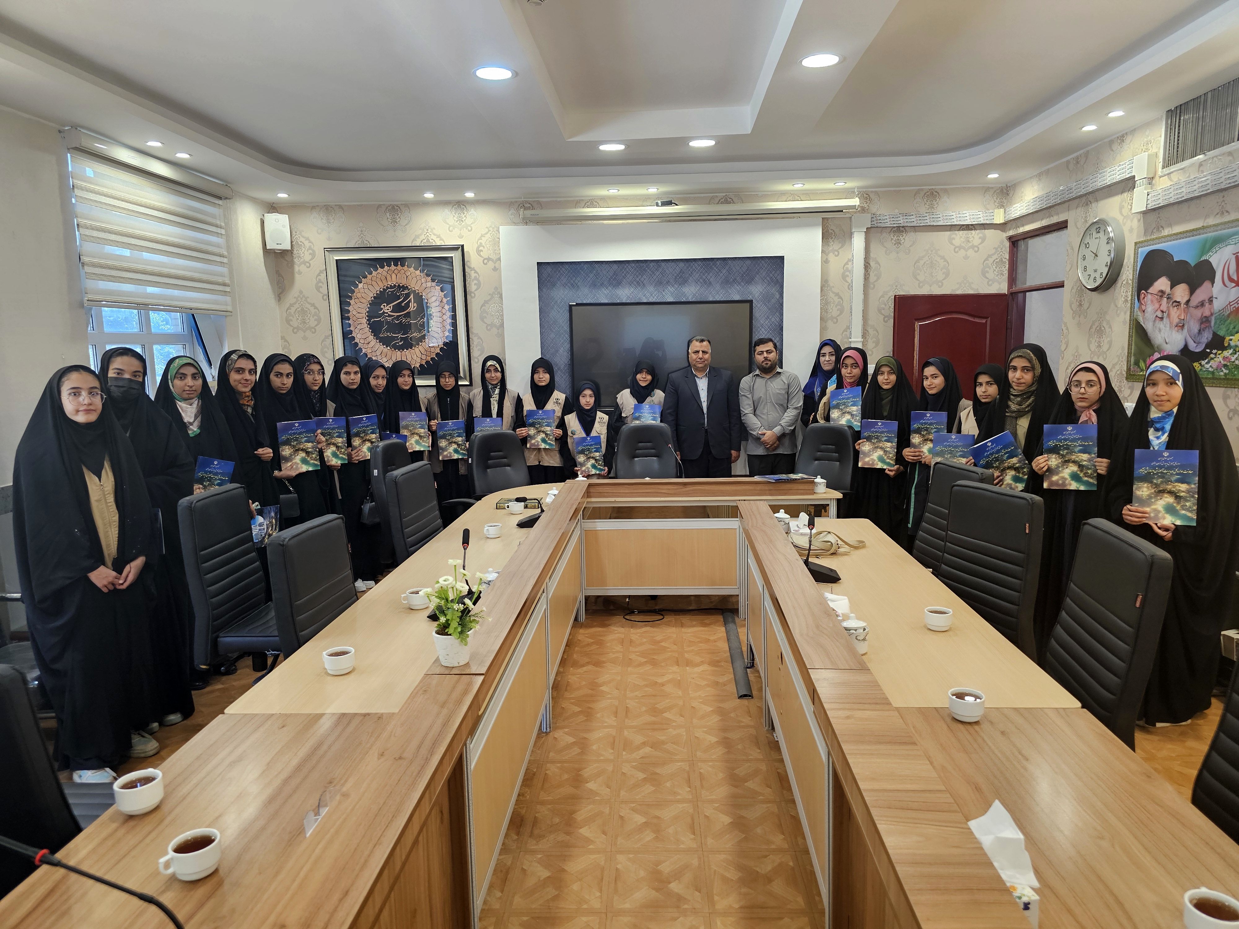 مراسم تجلیل از مجریان برتر و دانش‌آموز خبرنگاران پانا نیشابور