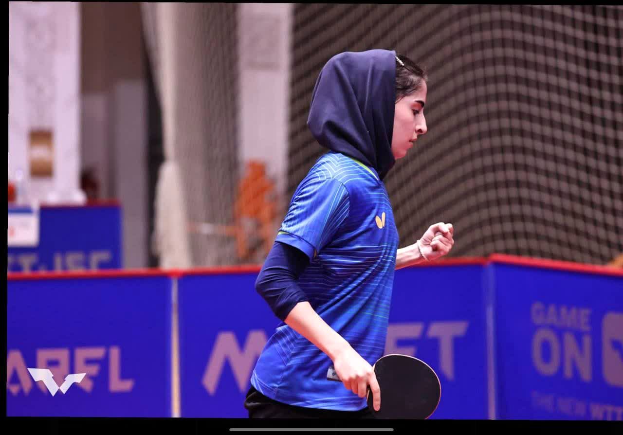 افتخارآفرینی دختر همدانی در تنیس روی میز