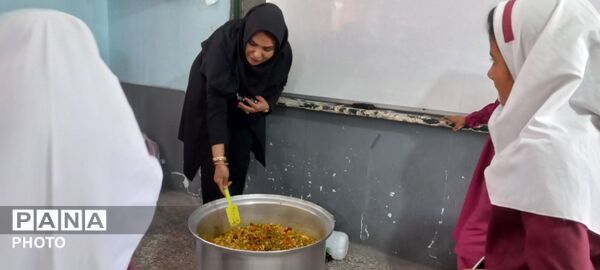 اجرای طرح بوم پایه چهارم مدرسه شهید ابراهیم تنیده ناحیه یک بندرعباس