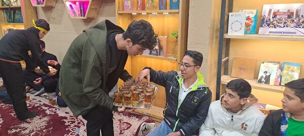  هیات هفتگی دانش‌آموزی انصار المهدی در نیشابور 
