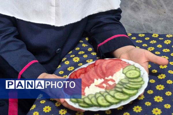 سبزِ سلامت، سپیدِ صداقت، سرخِ زندگی در دبستان هدی