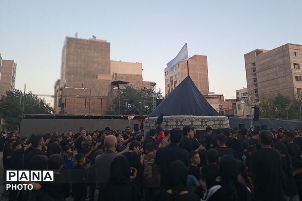 سوگ خیمه ها وقتی شعله های آتش داستان رنج کربلا را روایت می کنند
