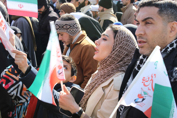 حس و حال نوجوانان در جشن چهل و ششمین سالگرد پیروزی انقلاب اسلامی 
