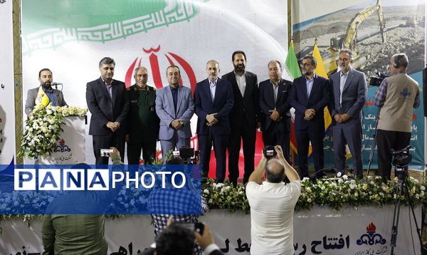 افتتاح پروژه انتقال گاز دشتک زابل به نهبندان