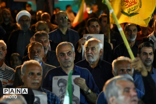 حضور مدیرکل صدا و سیما گلستان در تجمعات مردمی کردکوی