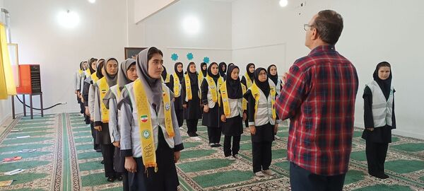 برگزاری اردوی شب مانی سازمان دانش‌آموزی استان البرز 