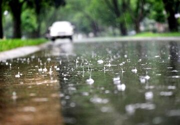 رگبار باران در نوار شمالی کشور امروز و فردا