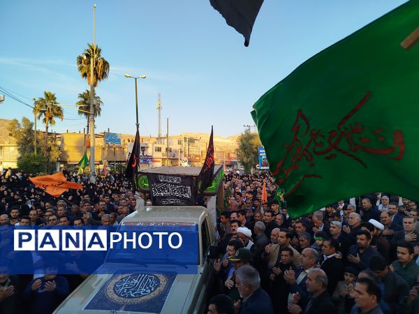 لاله‌های سرخ فاطمی به پلدختر رسیدند 